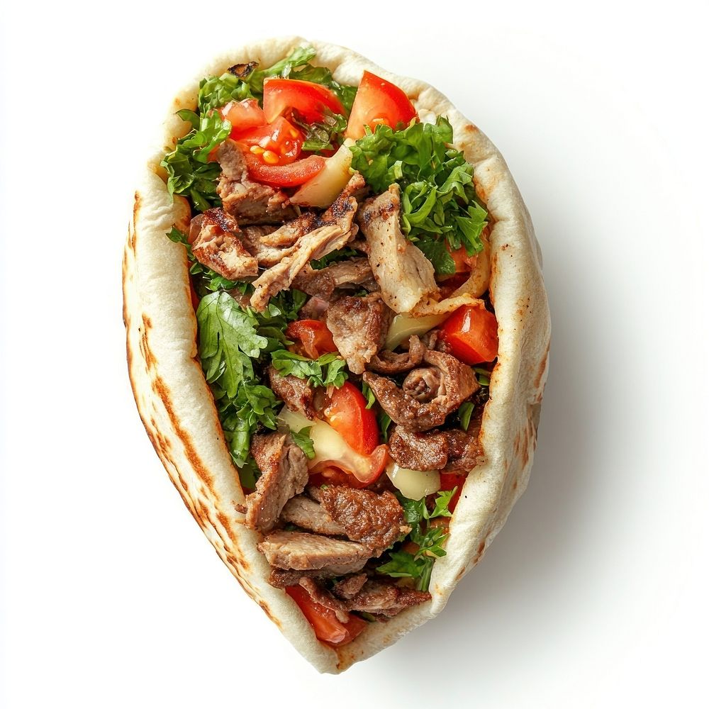 Shawarma shawarma bread pita.