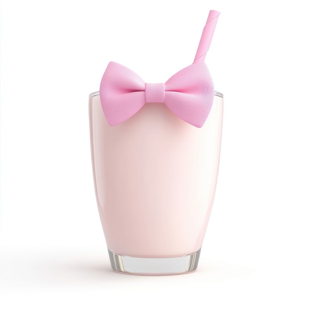 Coquette smoothie tie illustration beverage.