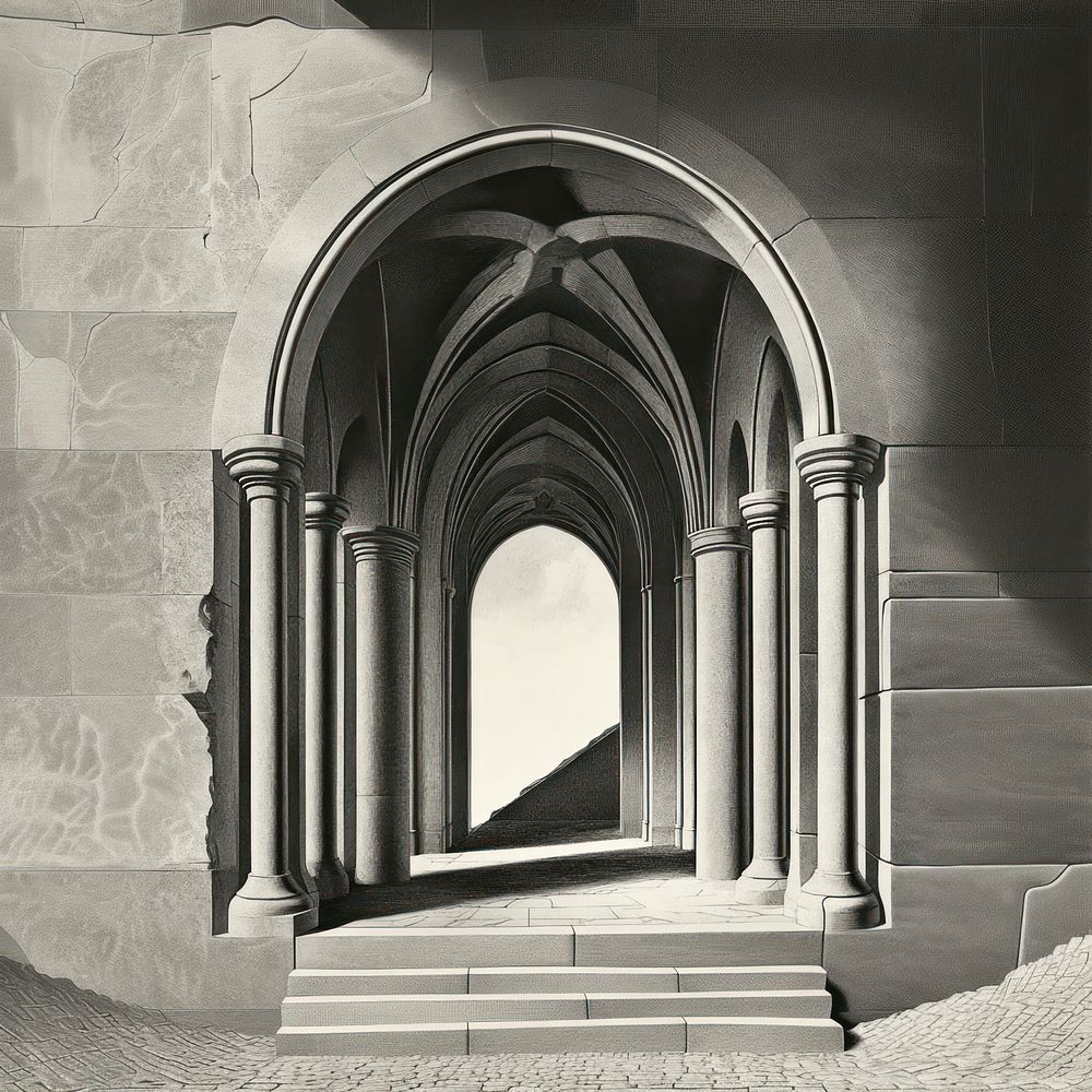 Traditional Gothic pointed arch architecture | Free Photo - rawpixel