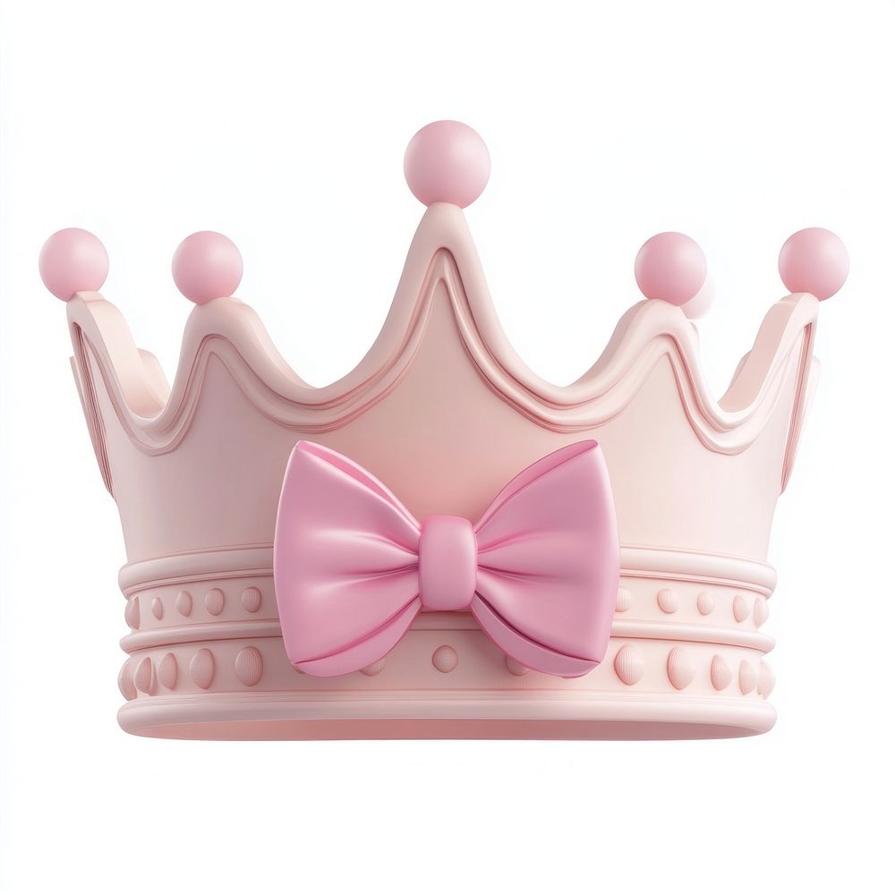 3d coquette birthday crown accessories accessory pink.