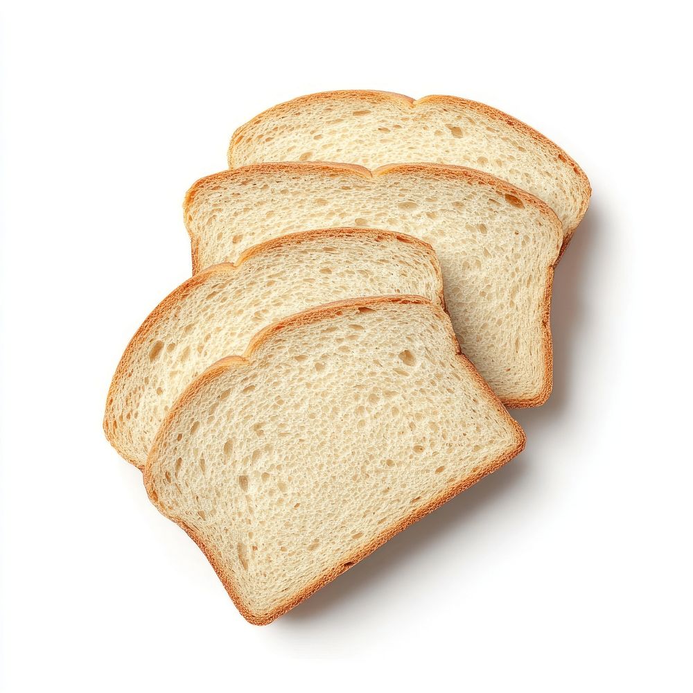 White Sandwich Bread bread slices sliced.