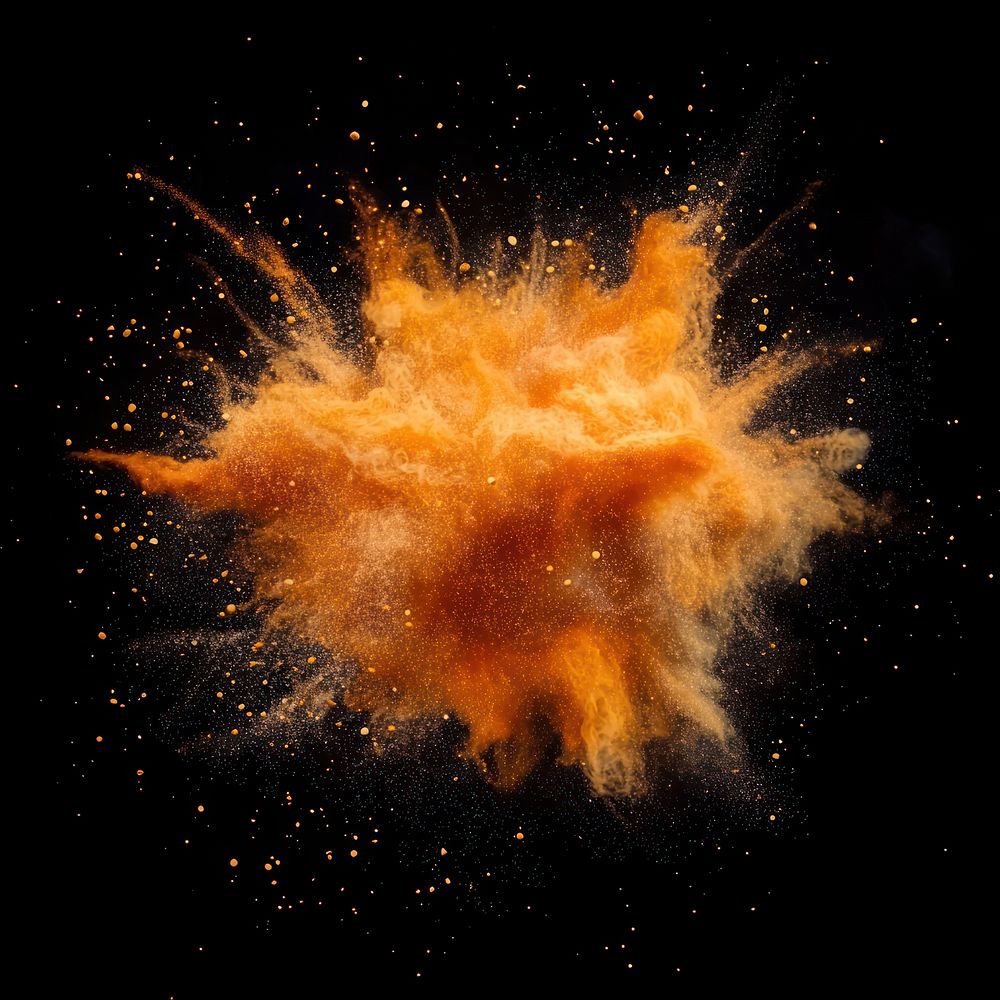 Fireworks orange astronomy explosion universe.