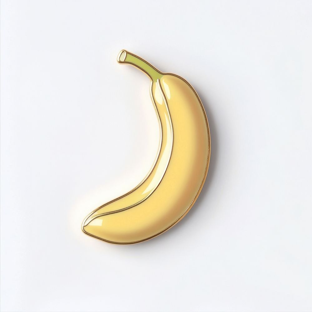 Banana pin badge accessories accessory enamel.