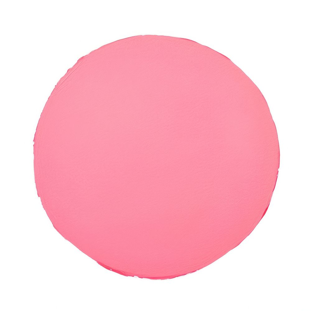 Pink circle shape illustration colorful round.