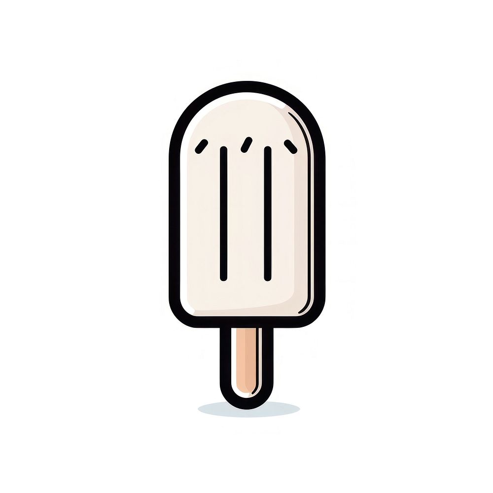 Popsicle minimalist dessert simple.