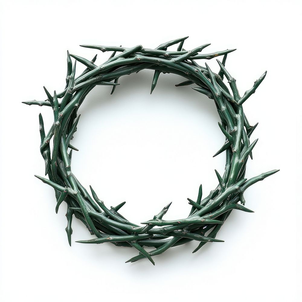 Crown of thorns representation significance iconography.