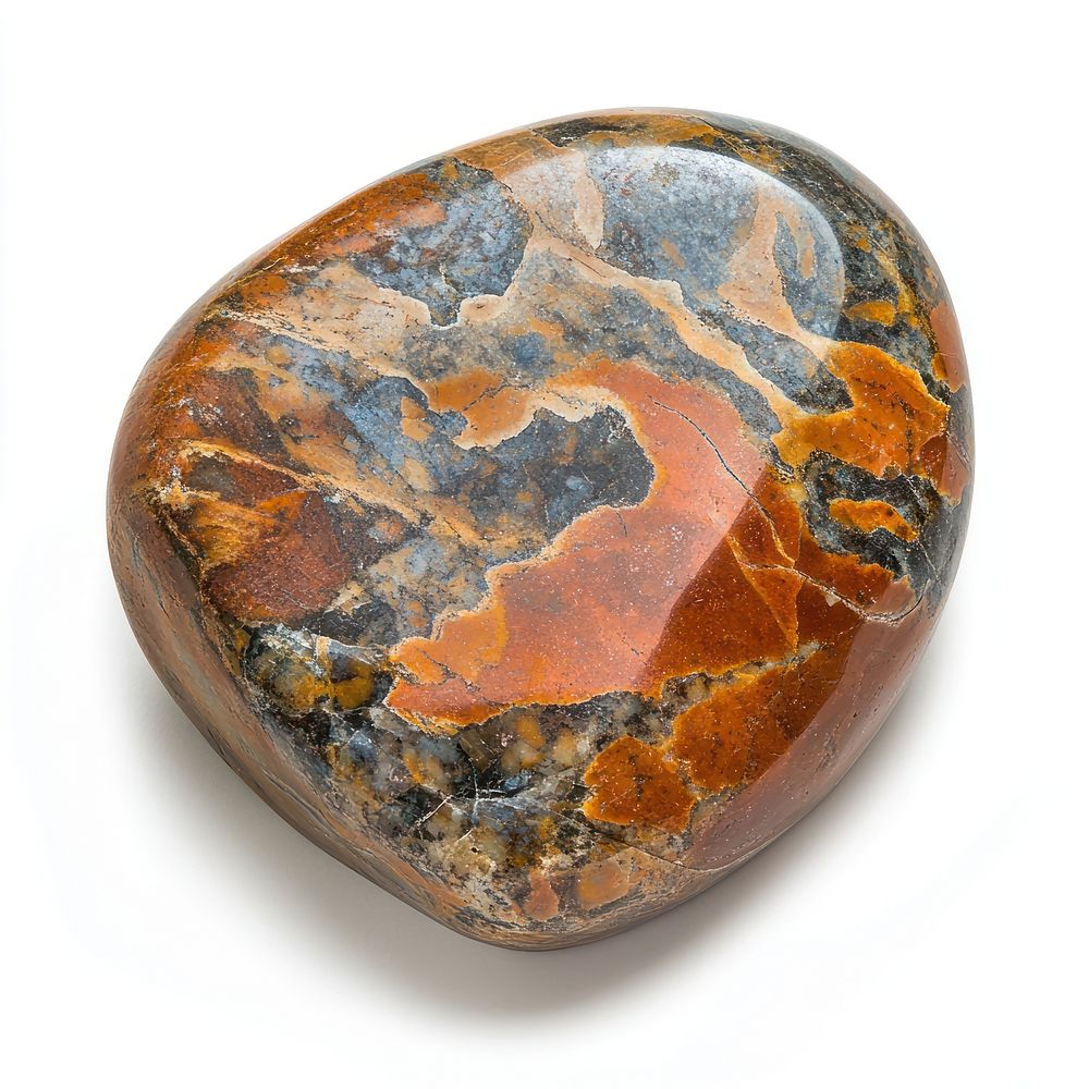 Polished Rhyolite Tumble Stone earthy stone accessories.