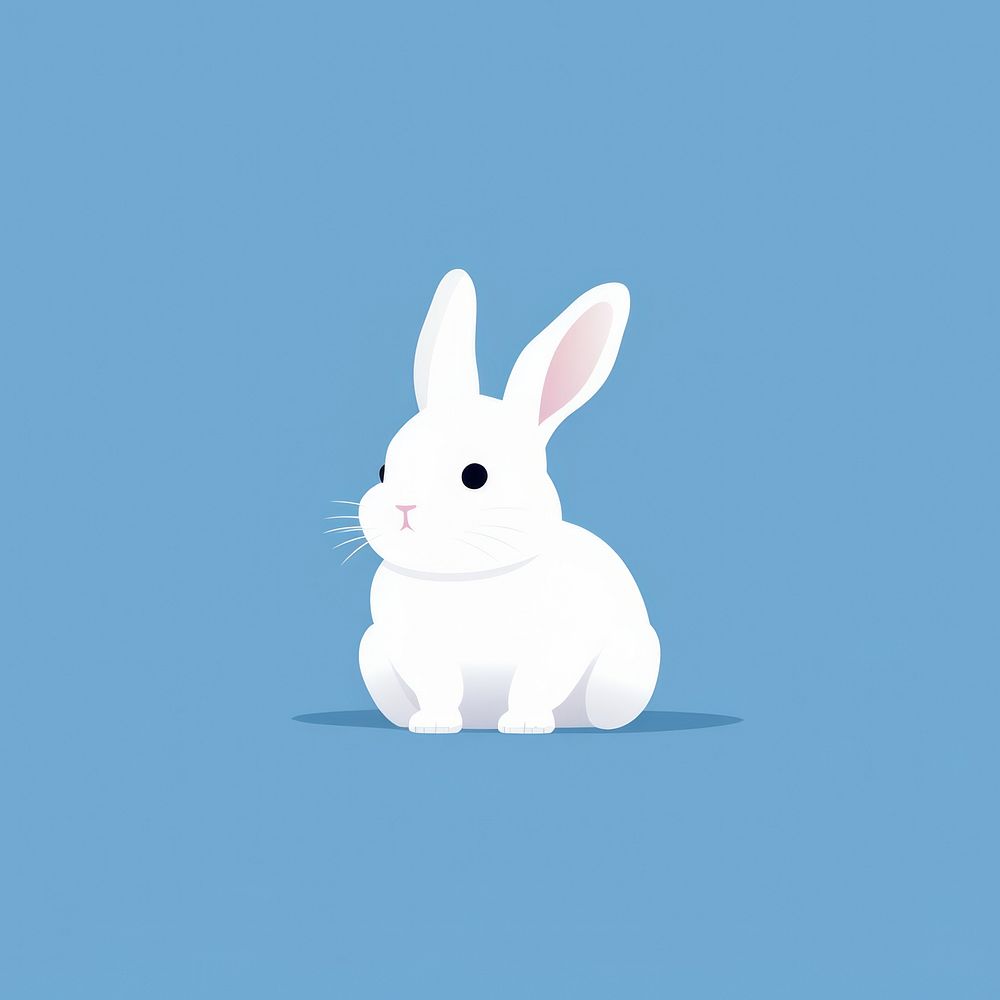 Rabbit illustration background animal.