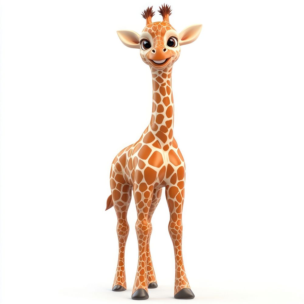 Baby Giraffe giraffe illustration character.