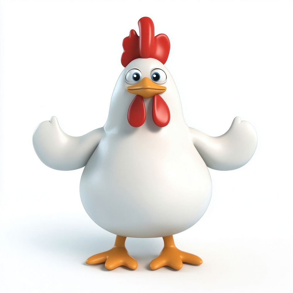 Chicken illustration cartoon animal.