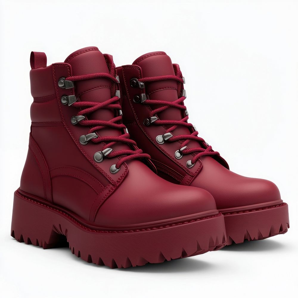 Winter Boots boots footwear red.