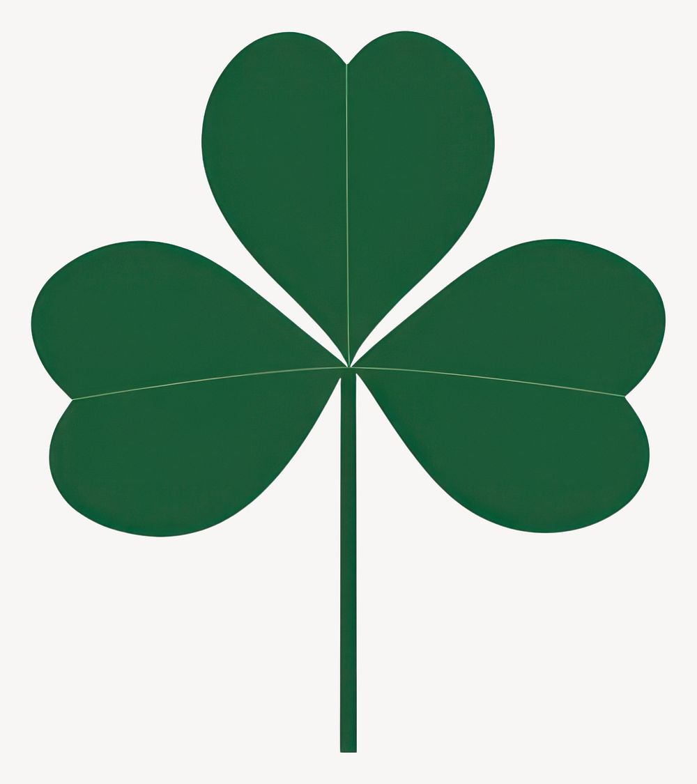 Leaf Lucky clover green lucky lucky clover vector