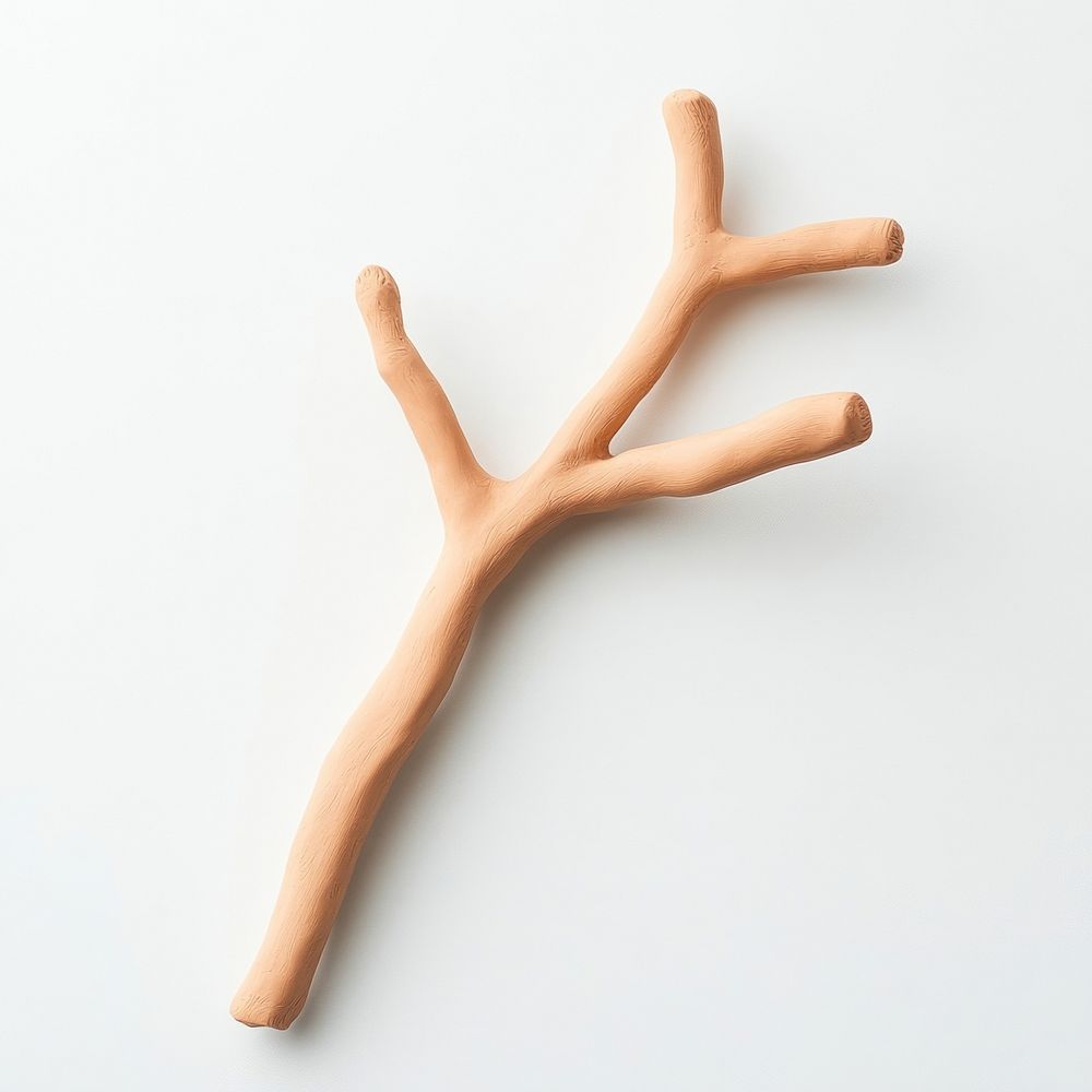 Branch clay minimalist furniture.