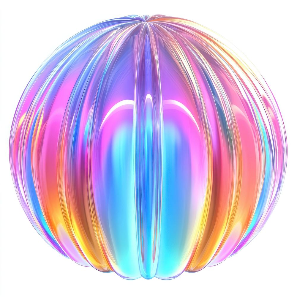 Dome Shape sphere colors art.