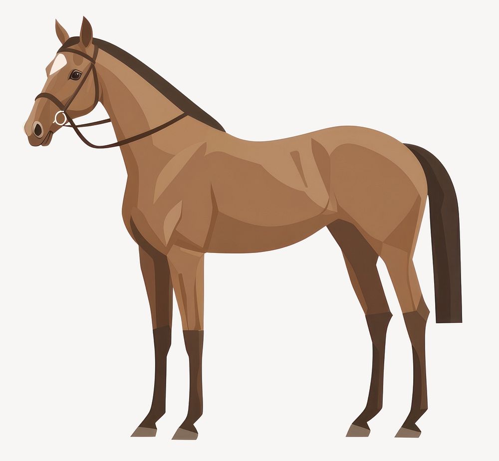 Horse illustration animal vector vector