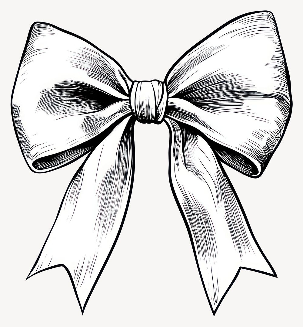 Tiffany bow Bow illustration drawing sketch vector