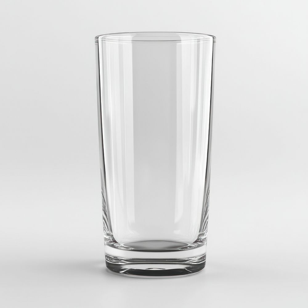 Collins glass transparent empty essentials.