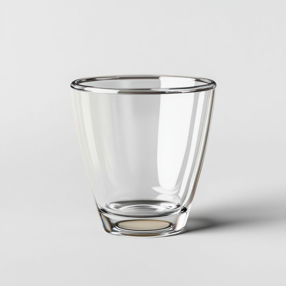 Espresso Cup glass cup transparent minimalist.