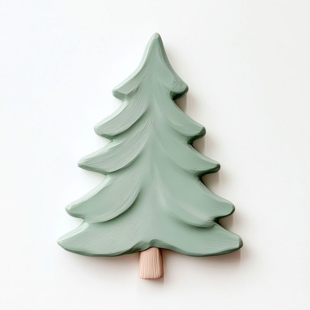 Pine decoration minimalist christmas.