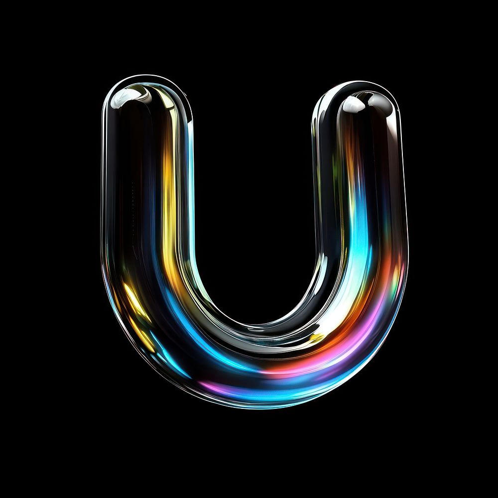 U-shaped magnet colors black electronics.