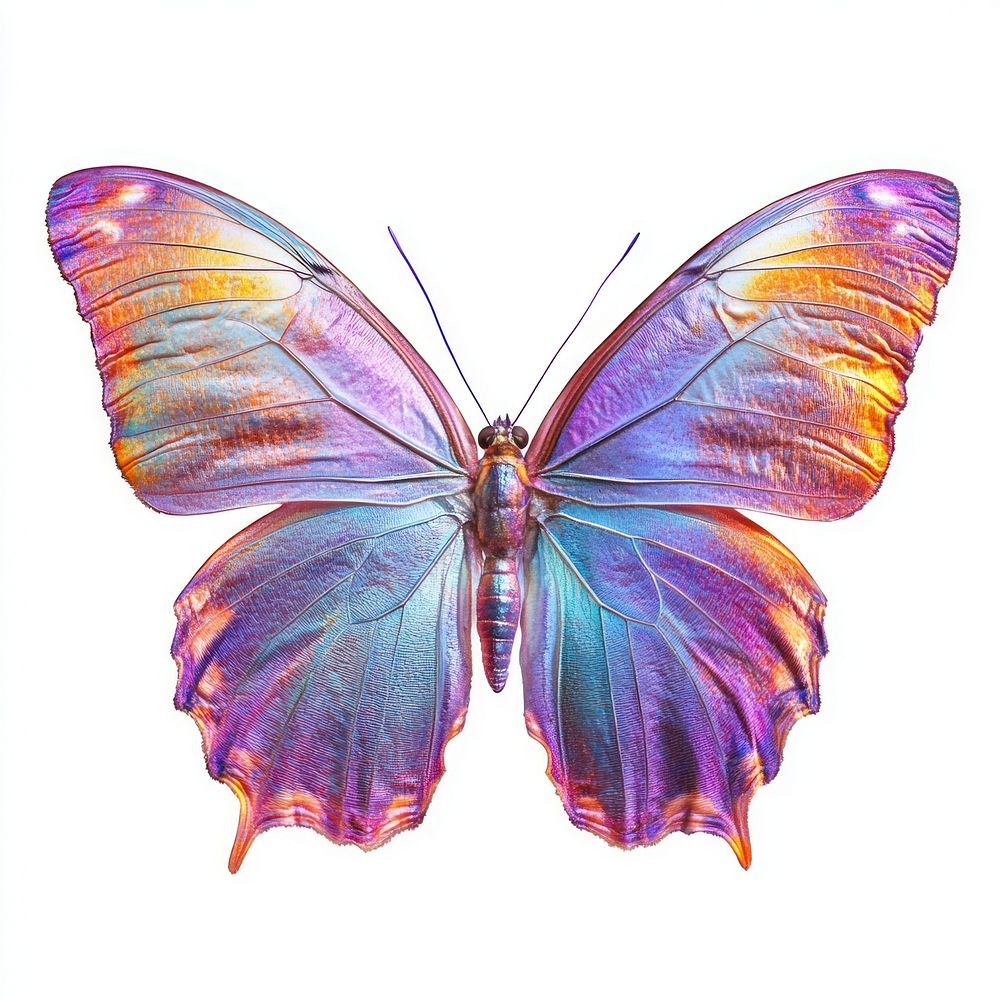 Butterfly invertebrate illustration iridescent.