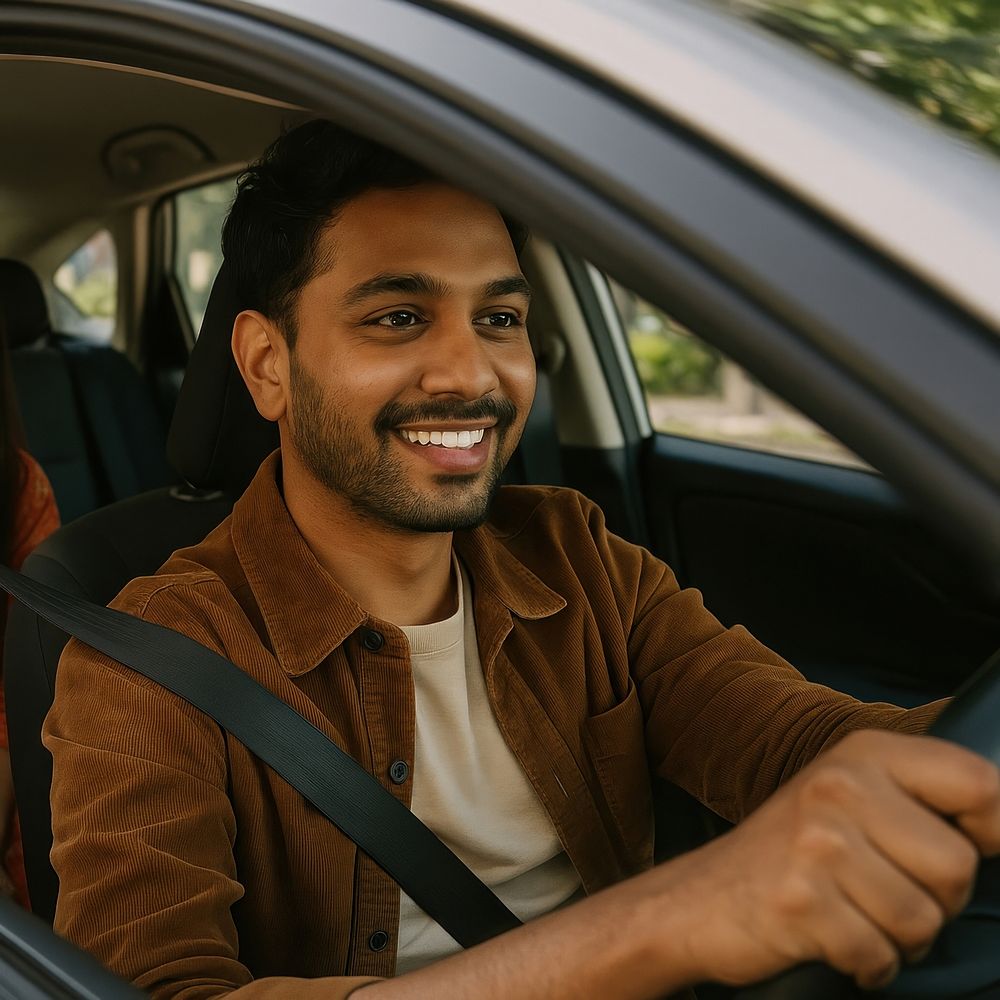 Happy driver enjoying ride | Free Photo - rawpixel