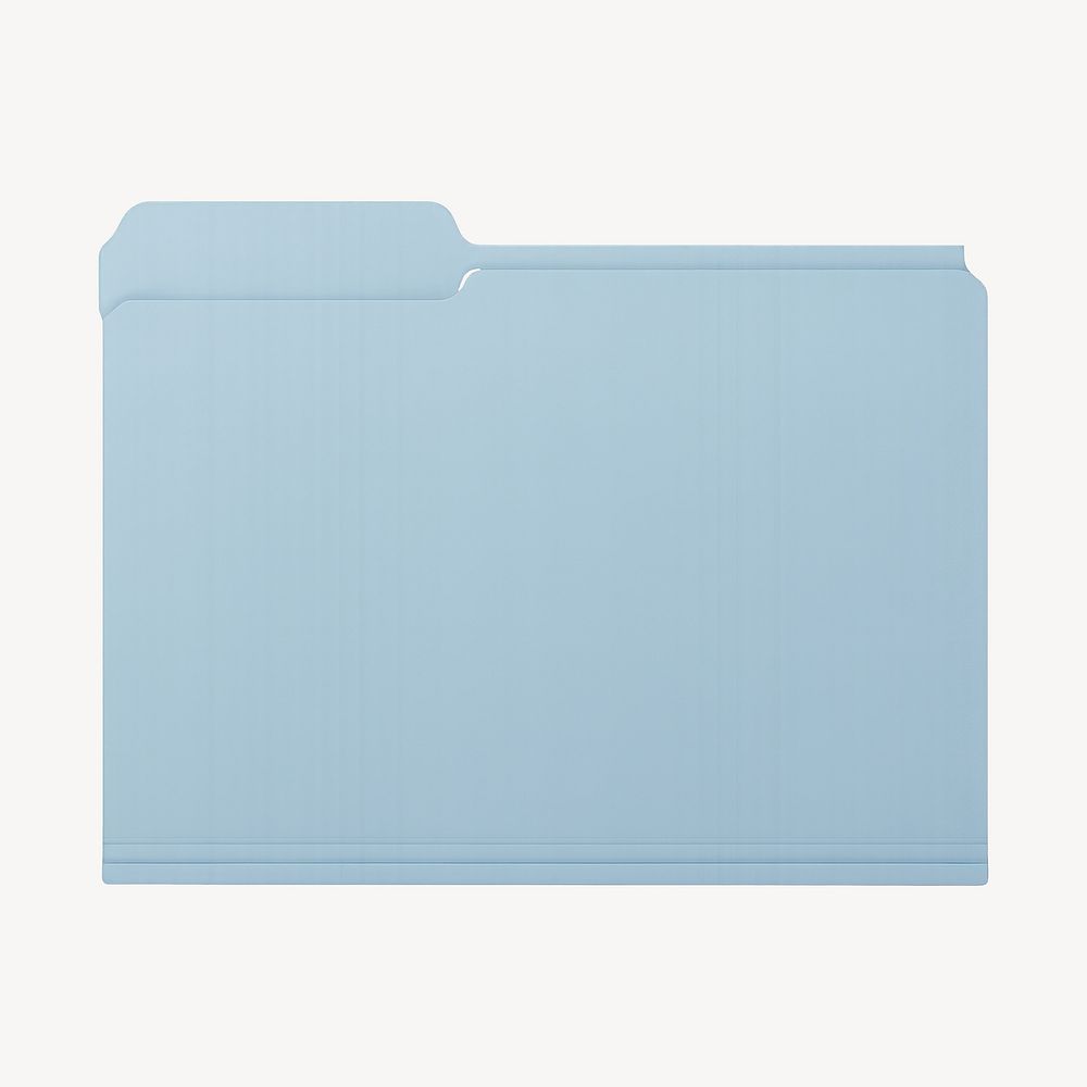Minimalist blue file folder | Free Photo - rawpixel