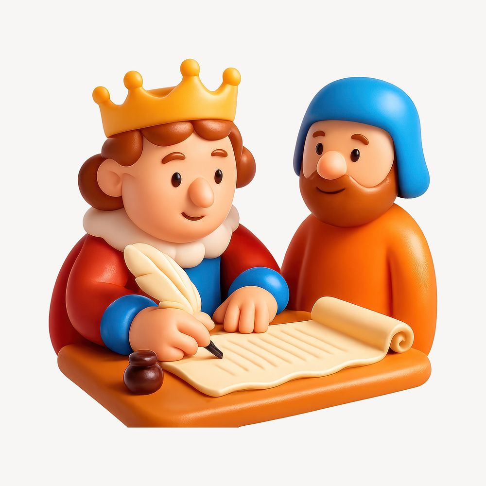 medieval-king-signing-document-free-photo-illustration-rawpixel