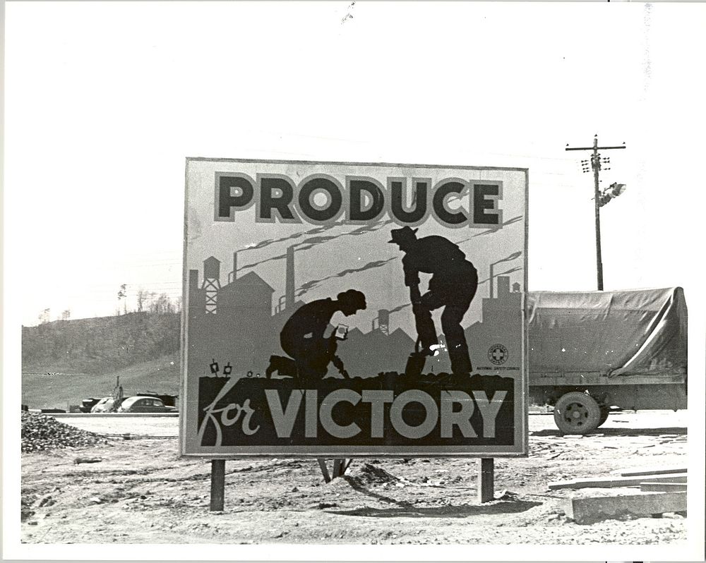 Produce for Victory. Original public domain image from Flickr