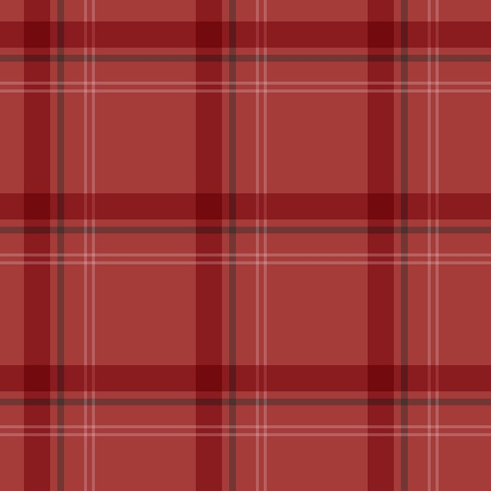Red checkered background, abstract pattern design vector