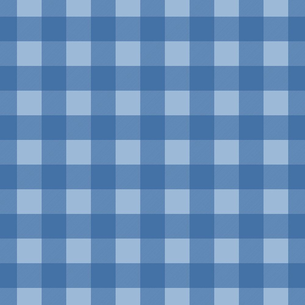 Blue seamless pattern background, tartan plaid, traditional design vector