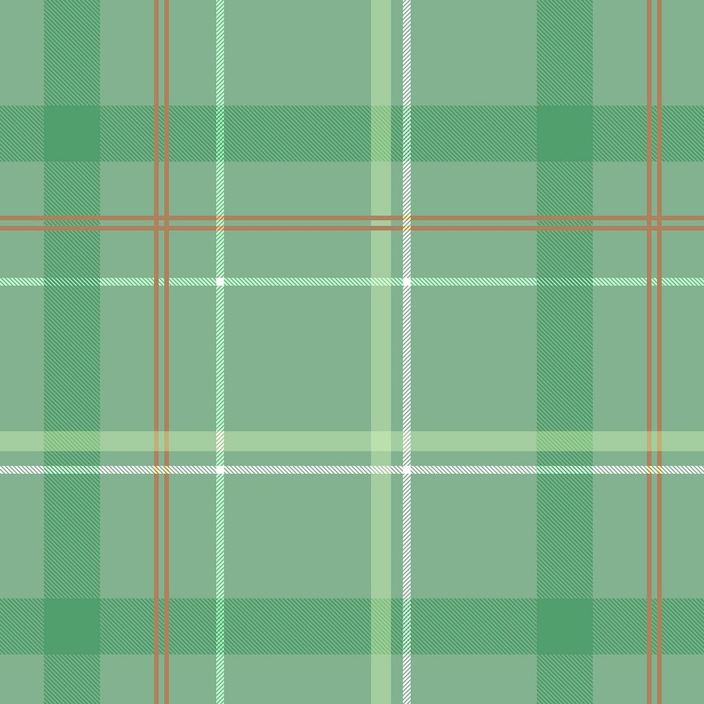 Checkered pattern background, green pattern design vector