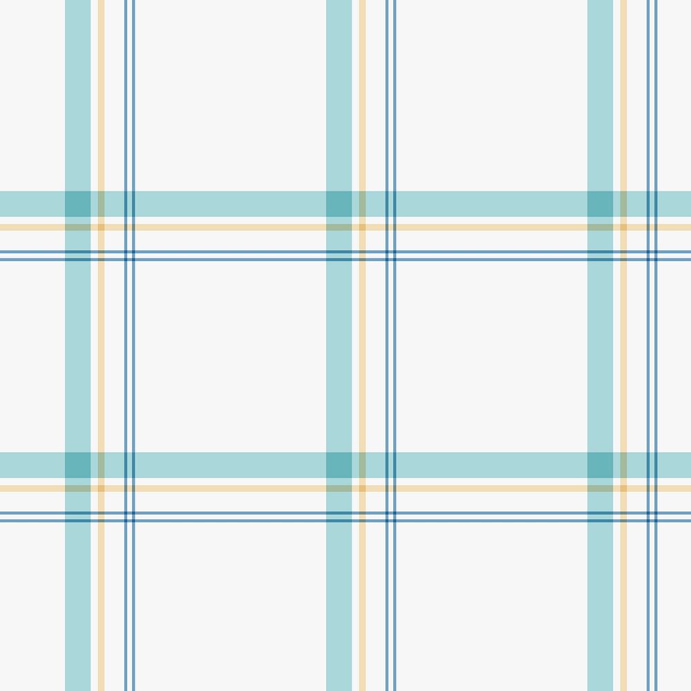 Tartan plaid background, blue pattern design vector