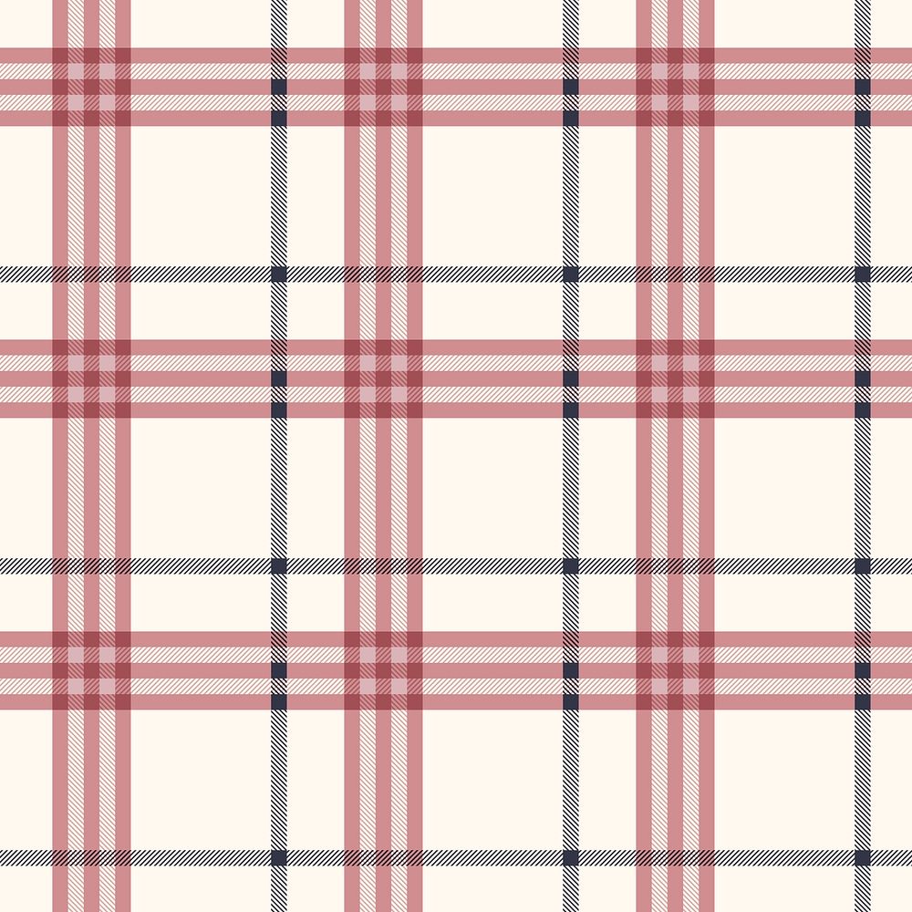 Tartan pattern background, red traditional design