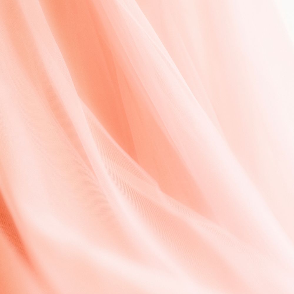 Peach textile texture background for social media post