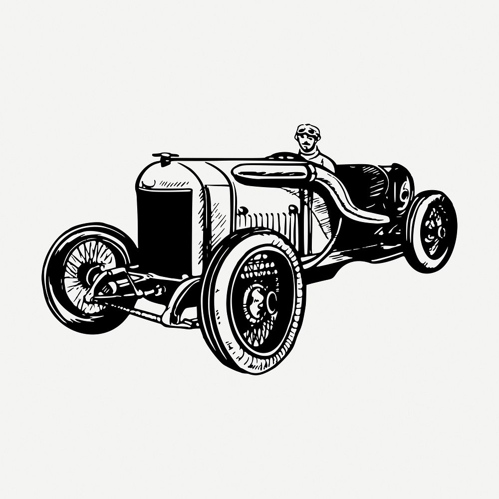 Impala Drawing Vintage Car Transparent Png Clipart - Drawing, Png Download  - kindpng