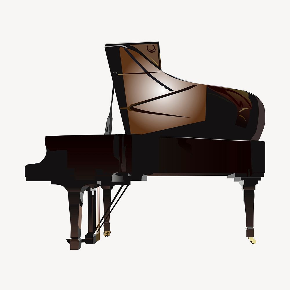 Isječak velikog klavira, glazbeni instrumentIsječak velikog klavira, glazbeni instrument  