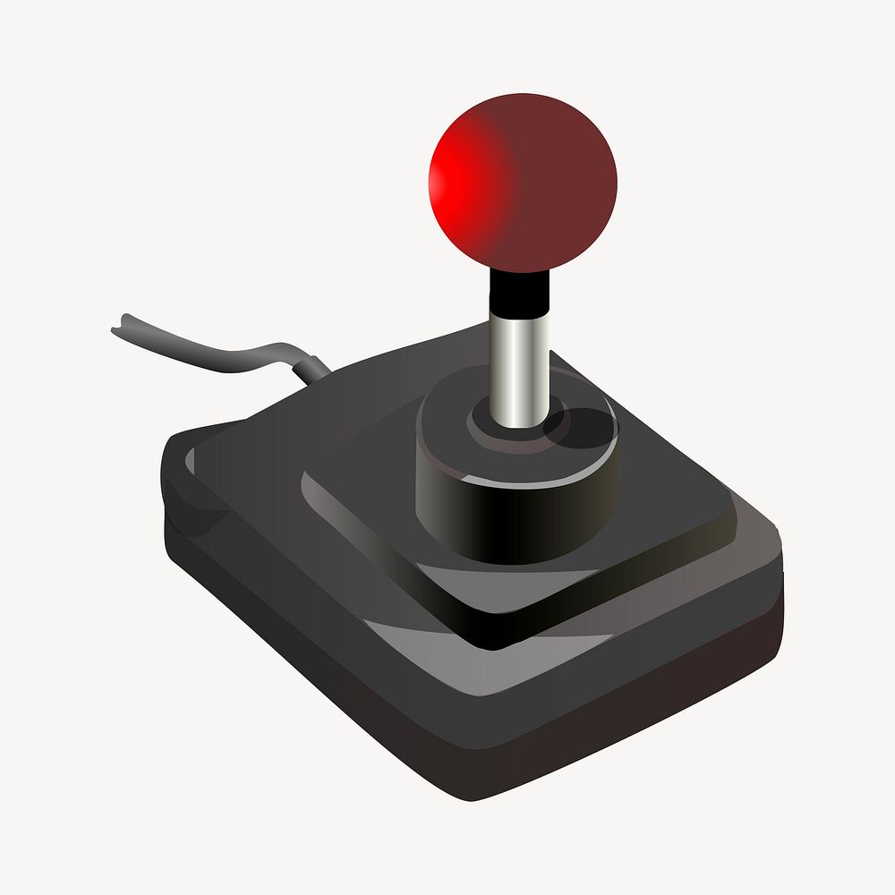 Controller clipart, gaming illustration vector. Free public domain CC0 image.