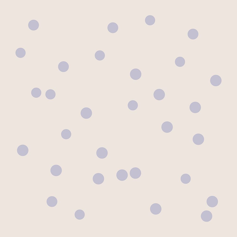 Purple dots clipart, geometric shape in flat design