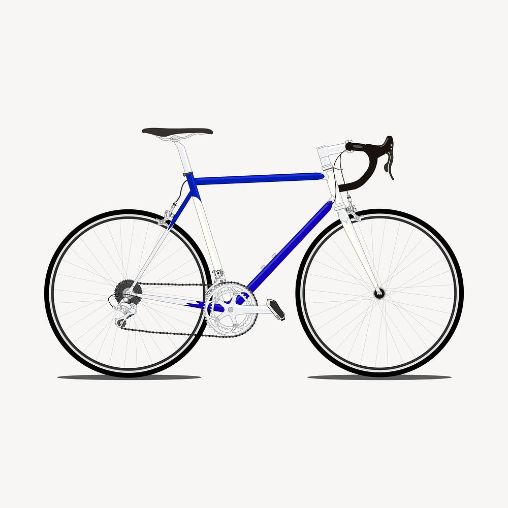 Bicycle clipart, vehicle illustration vector. Free public domain CC0 image.