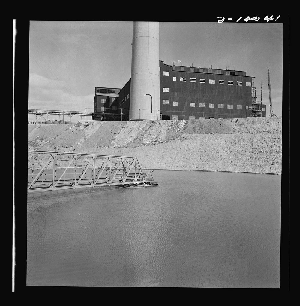 Production. Copper. A thickener at a large copper concentrator of the Phelps-Dodge Mining Company at Morenci, Arizona. This…