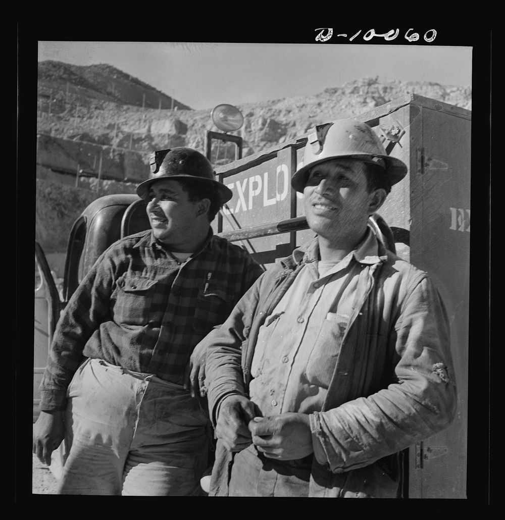 Production. Copper. These hardy workers transport and dispense the explosives used for blasting at a large copper mining…