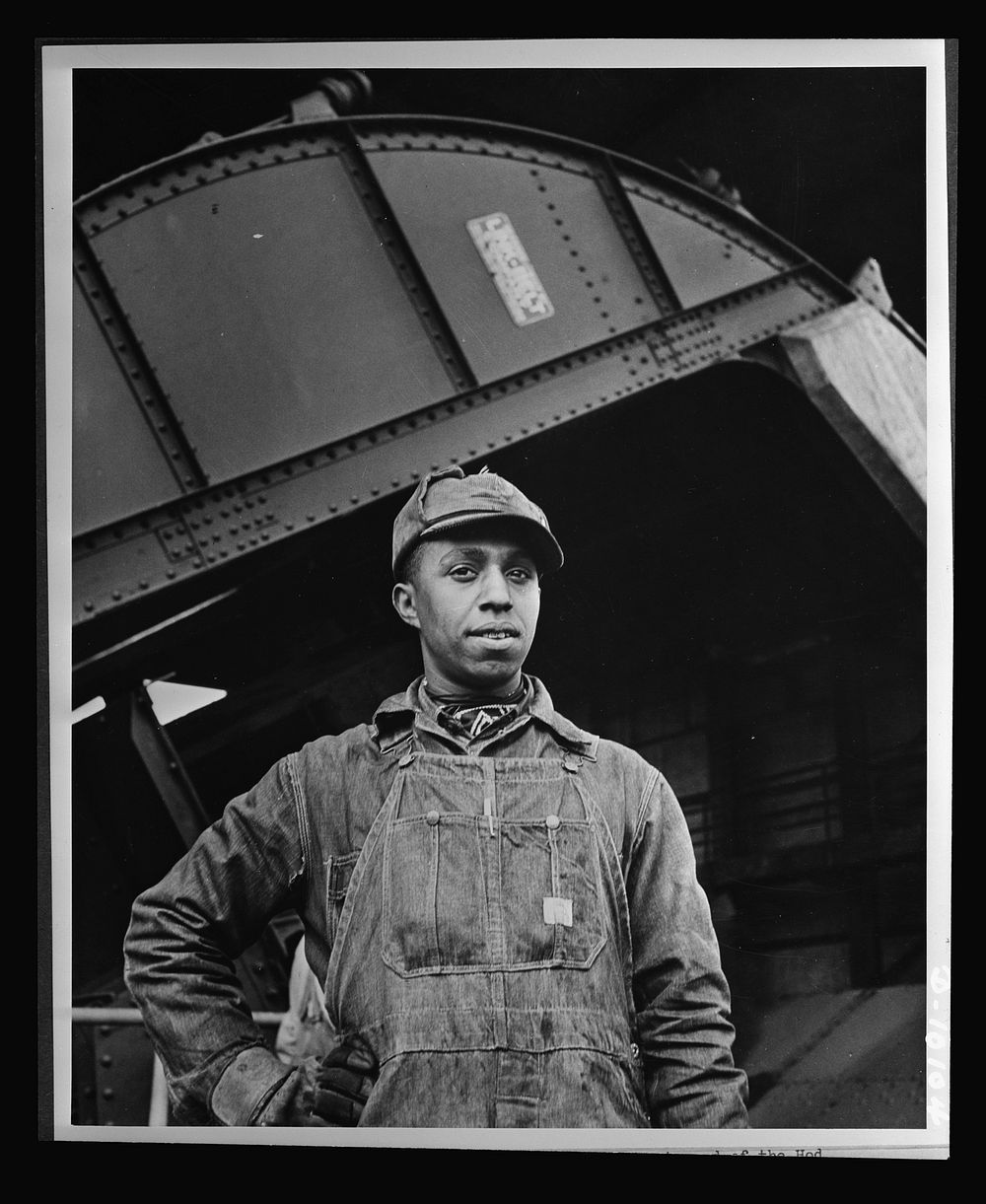 African Americans speed war work for Tennessee Valley Authority. Earl M. Qualls, car dumper operator at Watts Bar, is job…