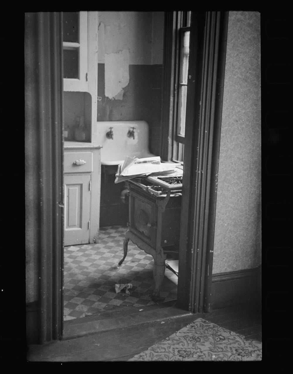 [Untitled photo, possibly related to: Kitchen of an apartment available for rent in the District of Columbia]. Sourced from…