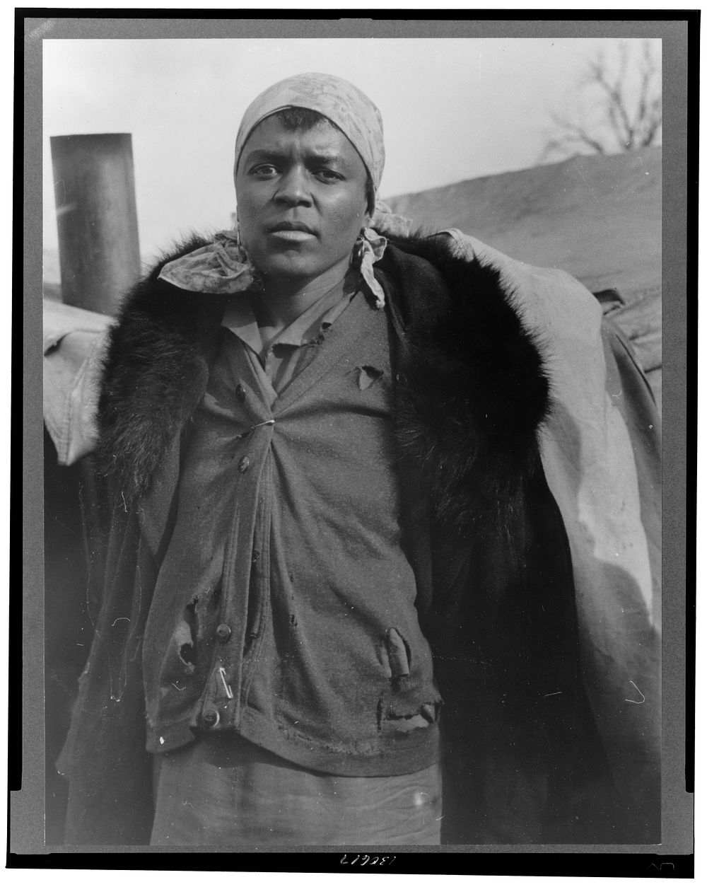 Wife of evicted sharecropper, New Madrid County, Missouri. Sourced from the Library of Congress.