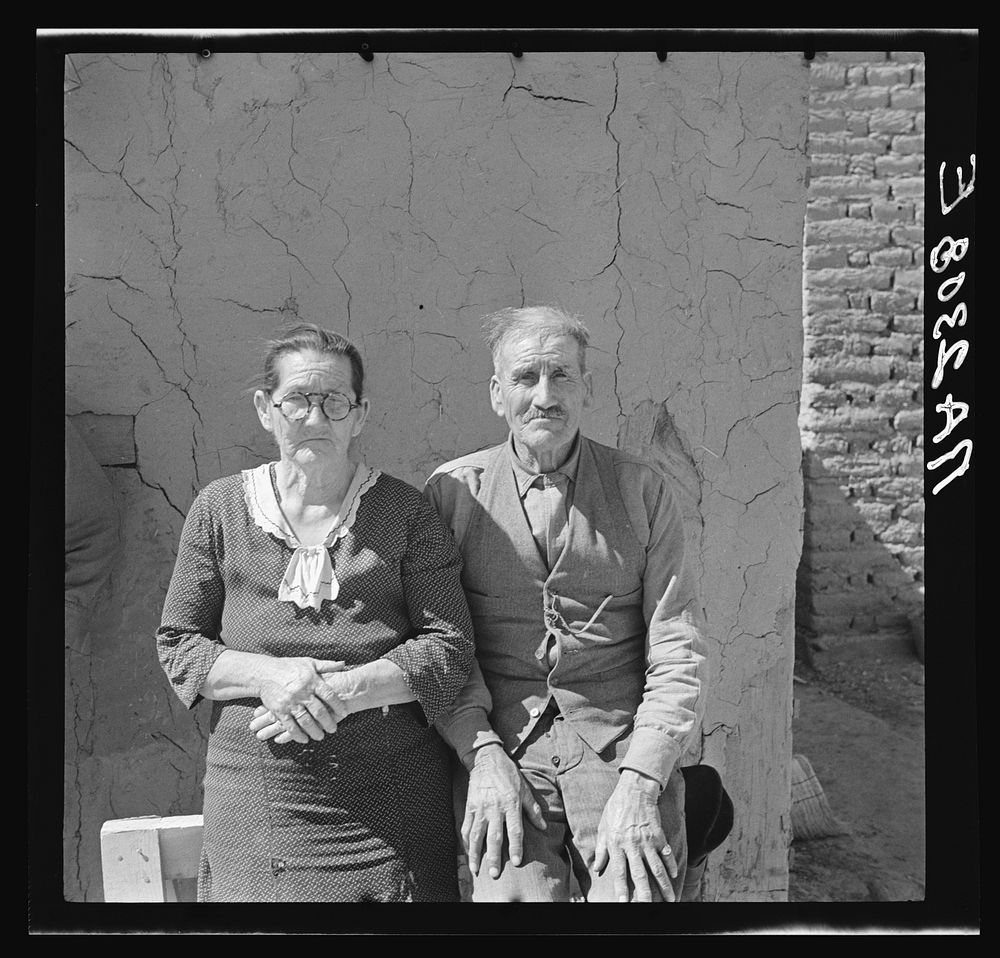 Mexican rehabilitation clients. Dona Ana County, New Mexico. Sourced from the Library of Congress.