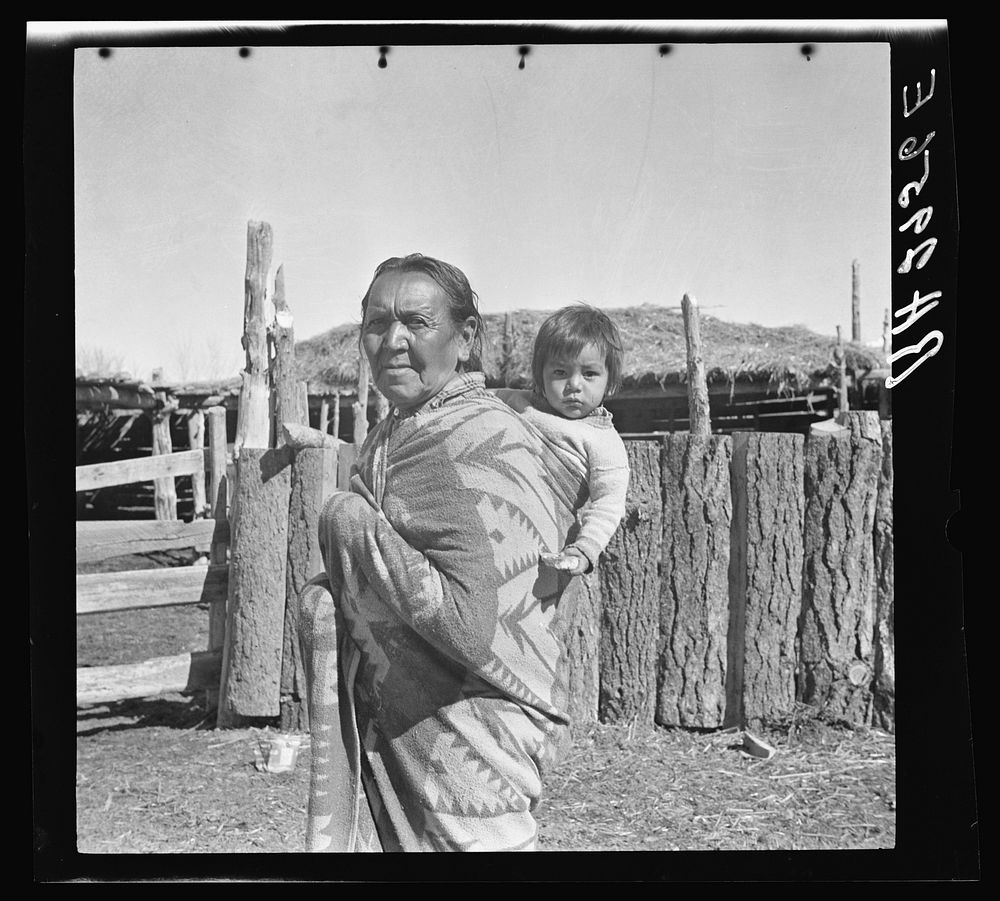 Governor Sandoval of the Taos Pueblo, New Mexico. Sourced from the Library of Congress.