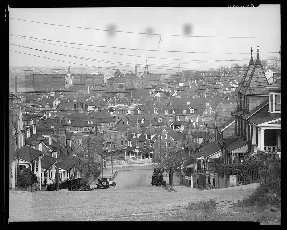 View of Bethlehem, Pennsylvania. Sourced from the Library of Congress.