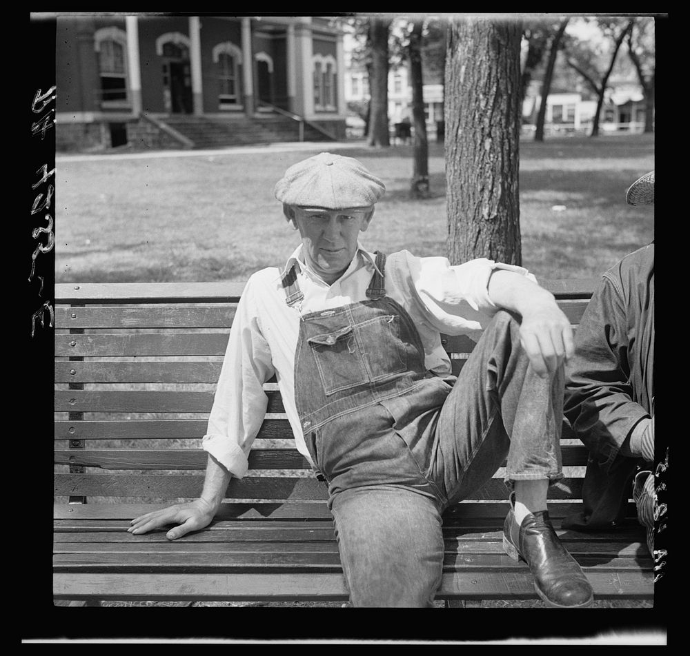Cherokee County farmer. Kansas. Sourced from the Library of Congress.