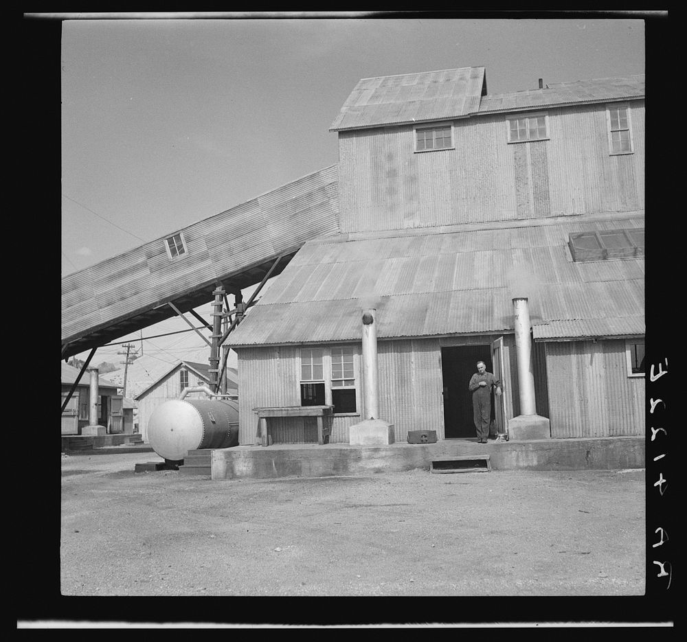 Zinc smelter. Ottawa County, Oklahoma. Free Photo rawpixel
